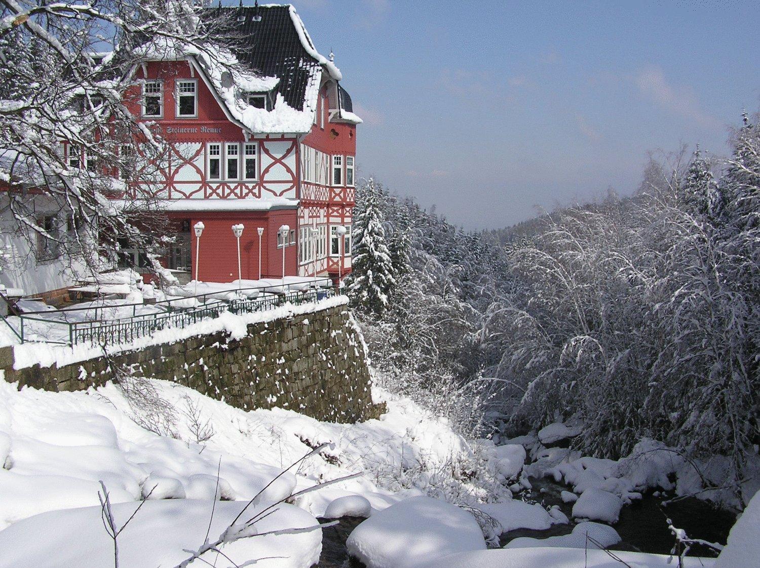 Waldgasthaus & Berghotel Steinerne Renne Wernigerode Exterior foto