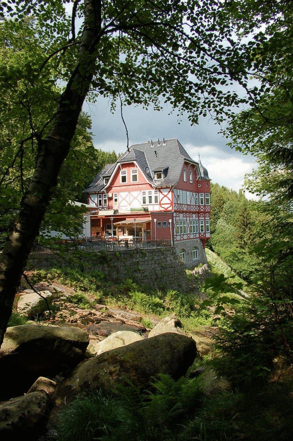 Waldgasthaus & Berghotel Steinerne Renne Wernigerode Exterior foto